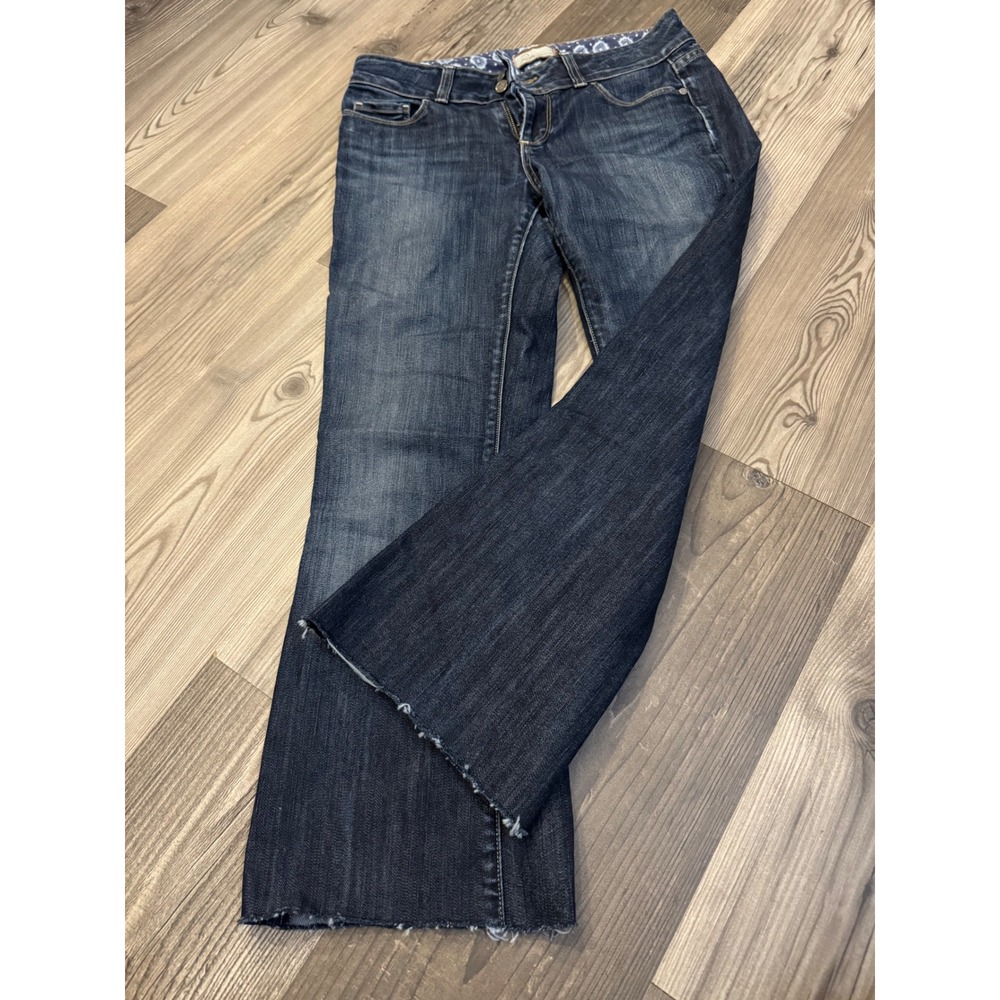 Paige Premium Denim Hidden Hills High Rise Bootcut Jeans Dark Wash Size 28